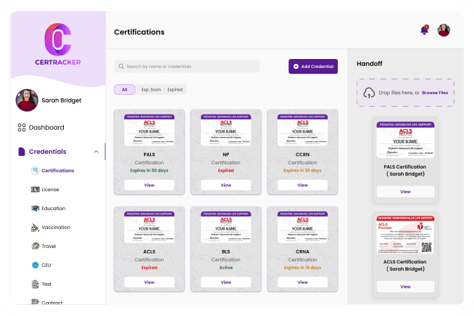 Secure & Organized Credential Storage