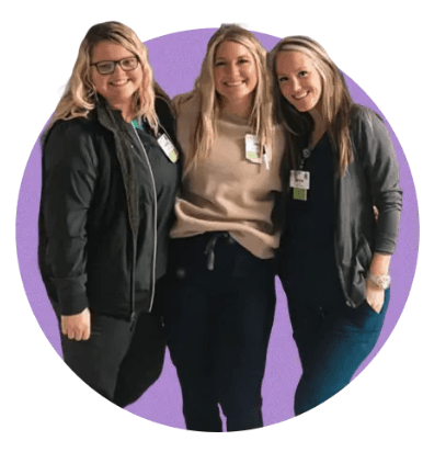 Nurses collaborating together - the heart of CerTracker